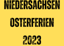 Osterferien Niedersachsen 2023