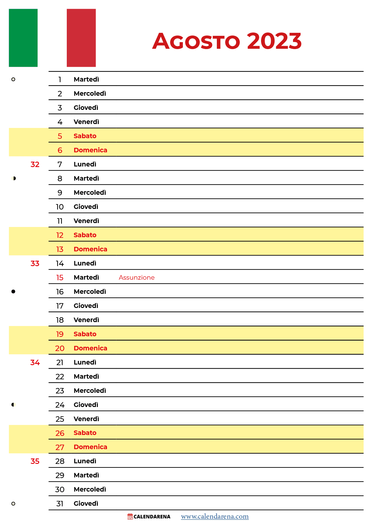 Calendario Agosto 2023 Stampabili Gratuiti Con Festivit Calendario Agosto 2023 Stampabili Gratuiti Con Festivit