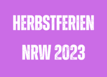 Herbstferien NRW 2023