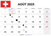 calendrier aout 2023 suisse