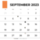 September 2023 Calendar Ireland Printable