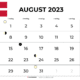 Kalender august 2023 danmark med uger