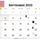 Ahead with the September 2023 Calendar: Printable and Free Download