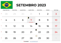 calendário setembro 2023 brasil