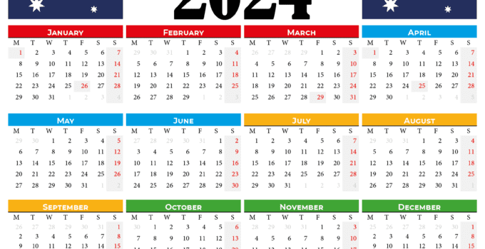 2023 calendar australia