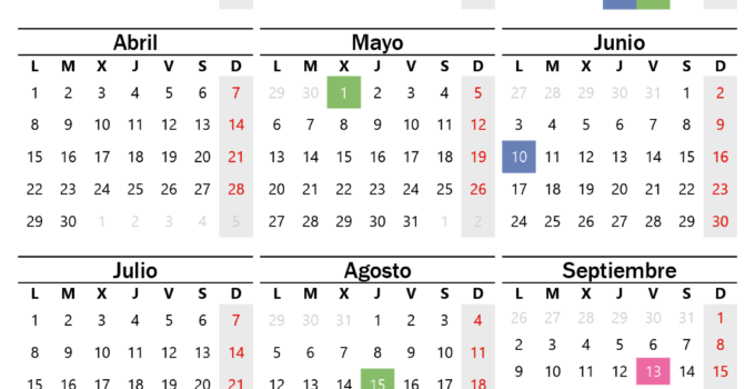 Calendario Laboral Murcia 2024