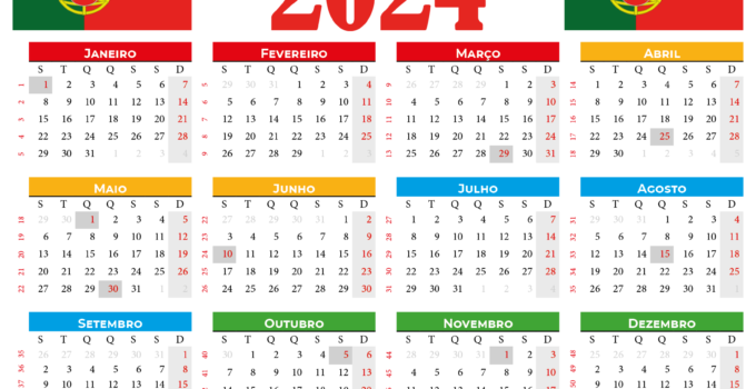 calendario 2024 portugal