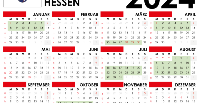 kalender 2024 hessen