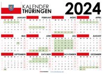 kalender 2024 thüringen