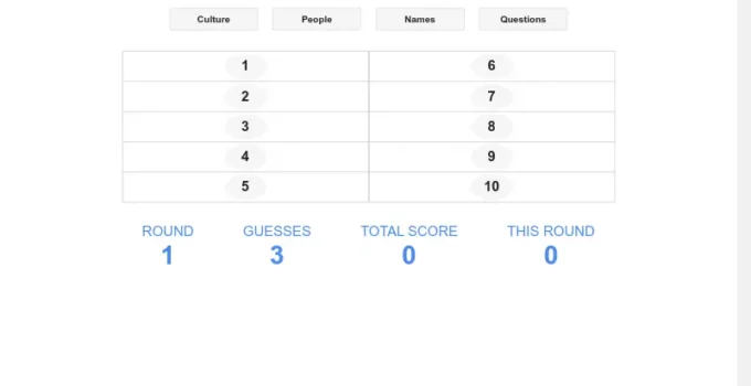 Feudle game Google Feud