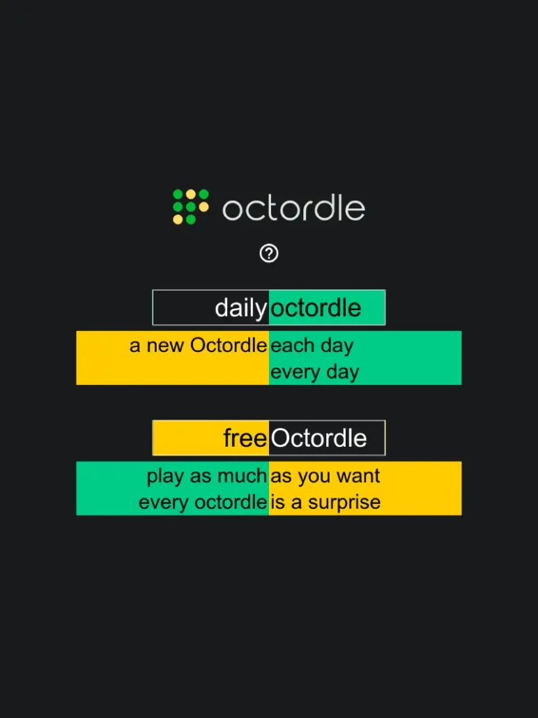 Octordle Game