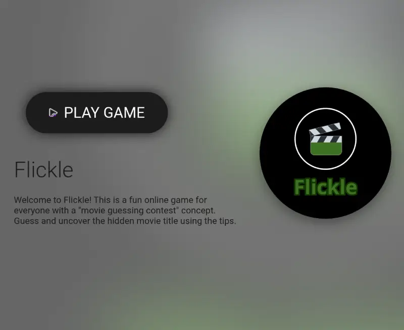 Play Flickle game