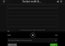 Play TayHeardle Game Online