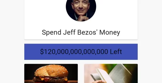 Spend Jeff Bezos' Money