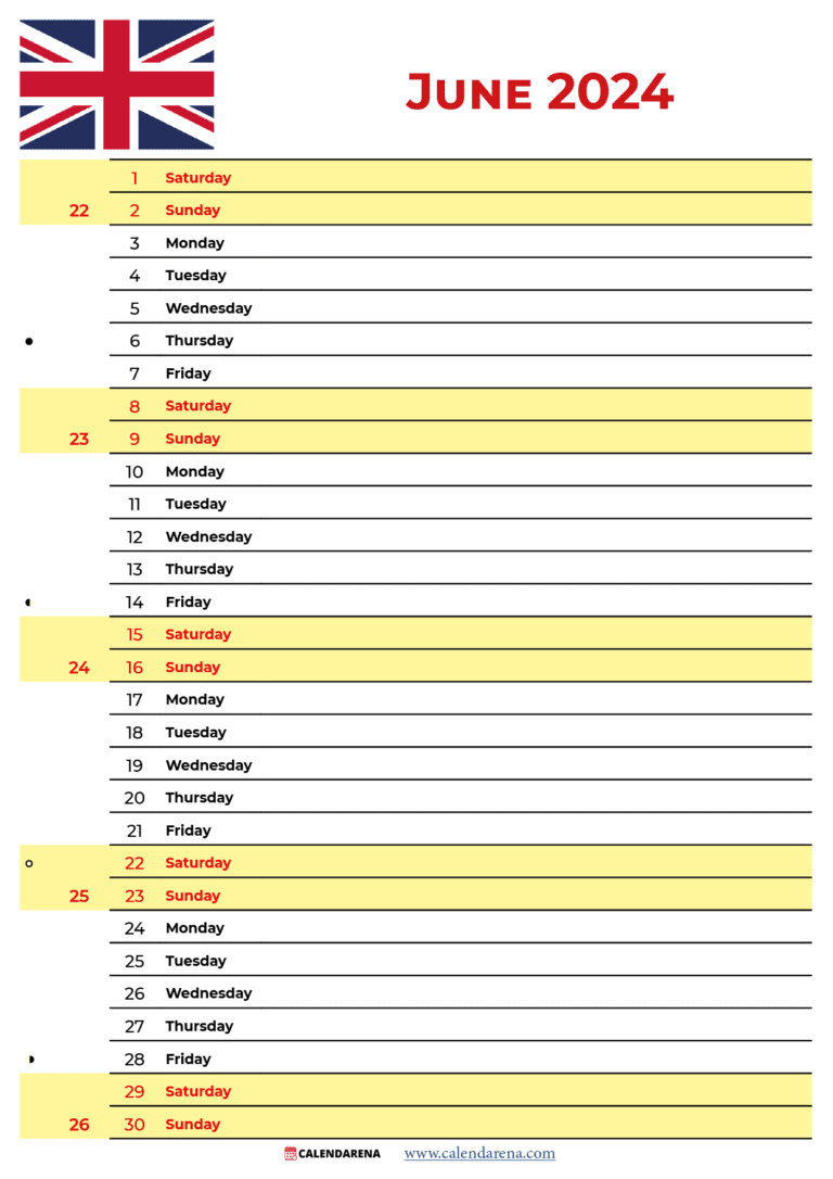 June 2024 Day Number Of The Year Calendar – VNMNM