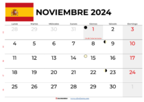 Noviembre 2024 España