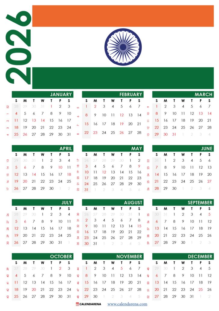 Calendar 2025 India With Holidays And Festivals