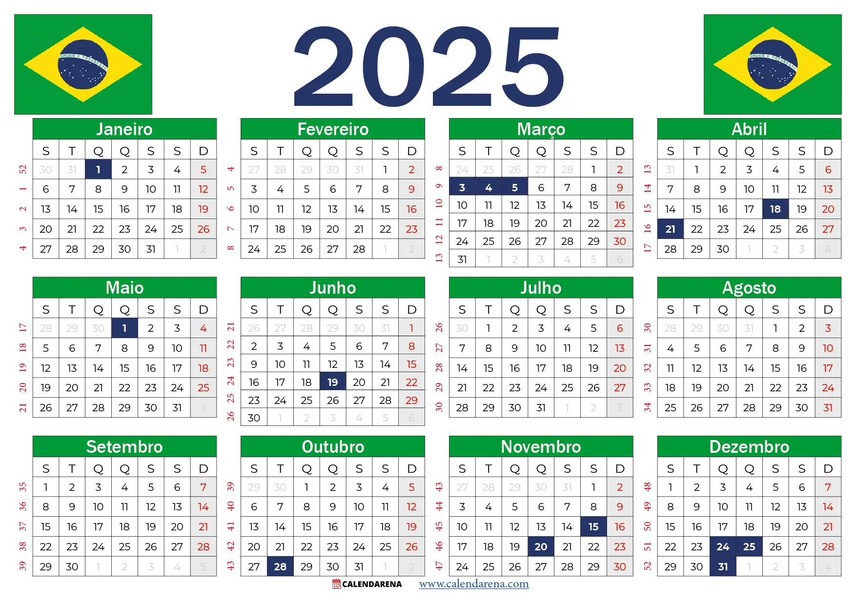 Quais Os Feriados De 2025