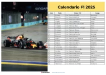 Calendario F1 2025 Pdf