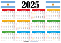 calendario 2025 argentina