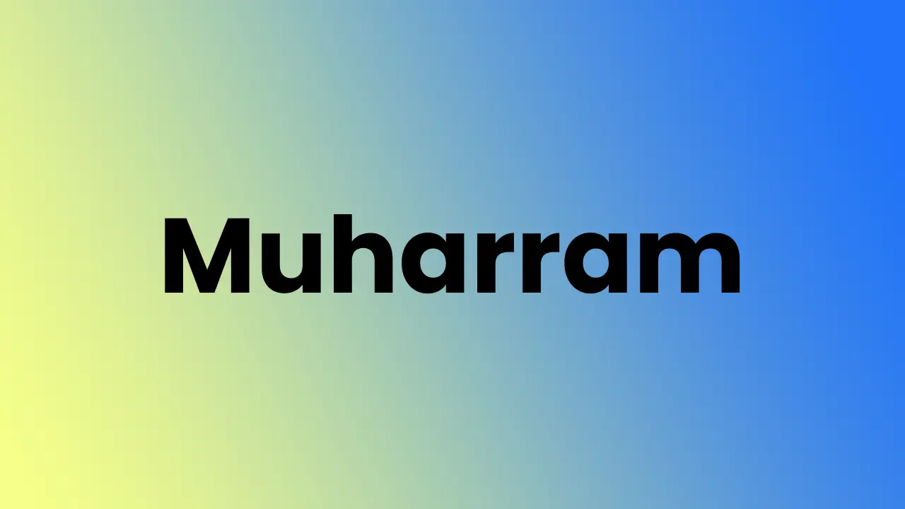 Muharram