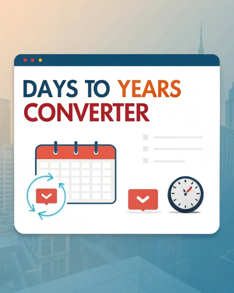 Free Days To Years