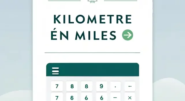 Kilomètre En Miles