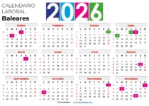 Calendario Laboral 2026 Baleares Pdf