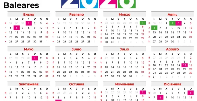 Calendario Laboral 2026 Baleares Pdf