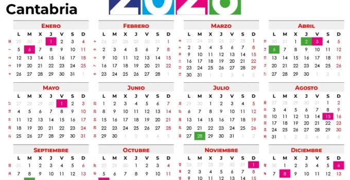 calendario laboral construccion cantabria 2026