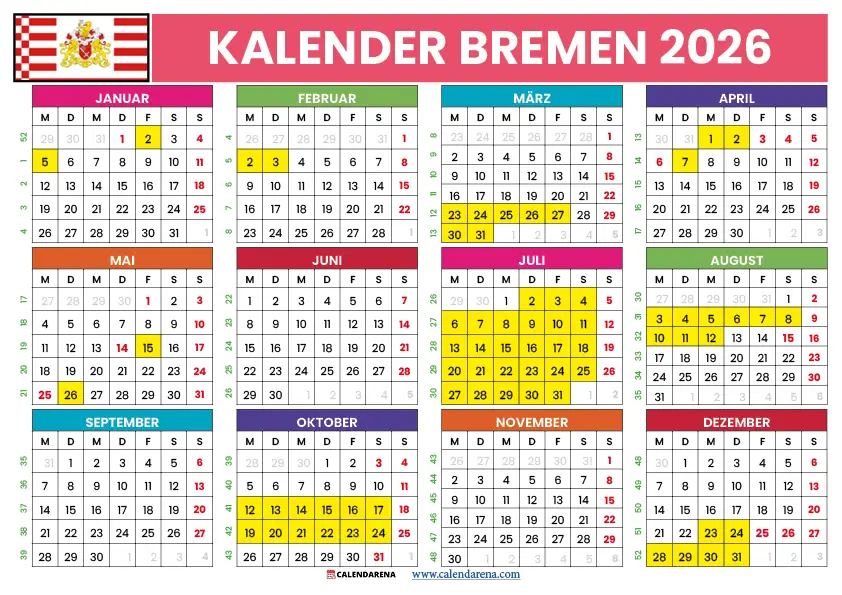 ferien bremen 2026