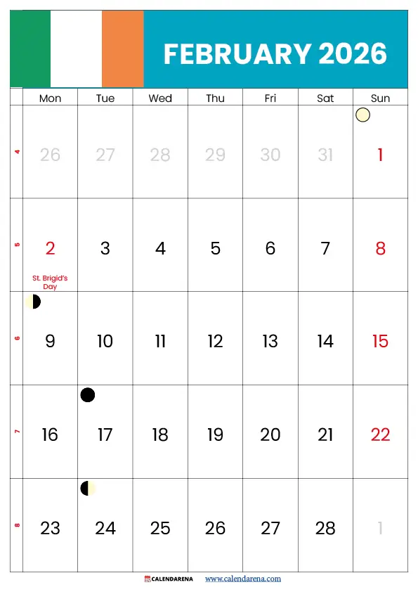 February Full Moon 2026 Ireland