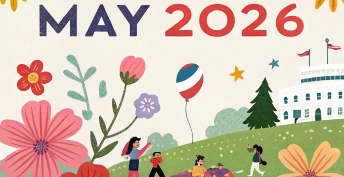 Holiday Is In May 2026