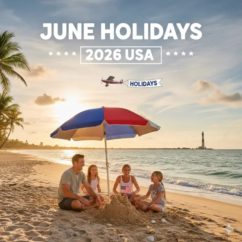June Holidays 2026