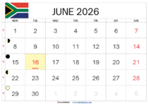 June Holidays 2026 South Africa