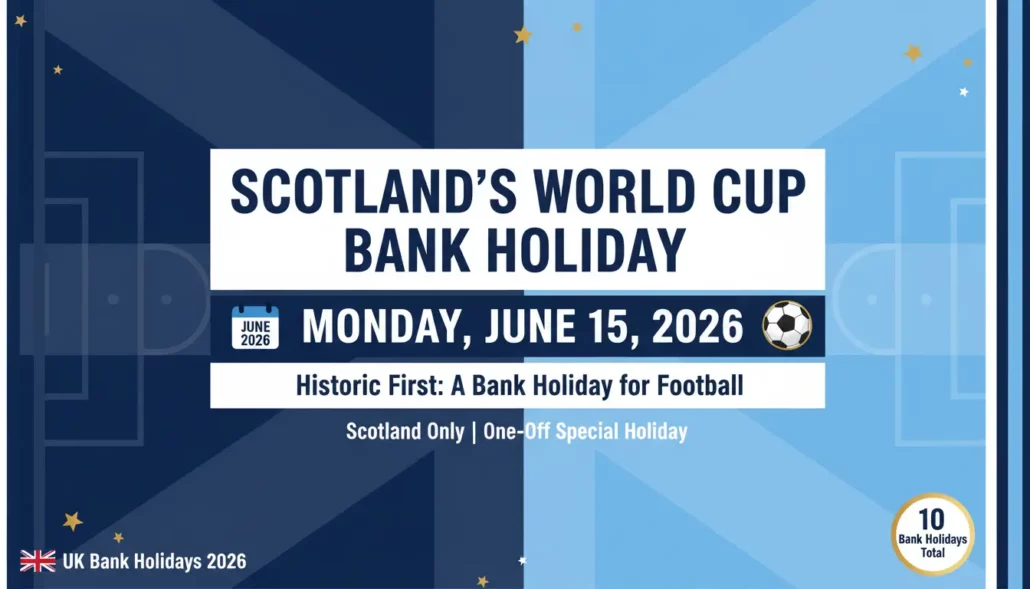 UK Bank Holidays Scotland World Cup 2026