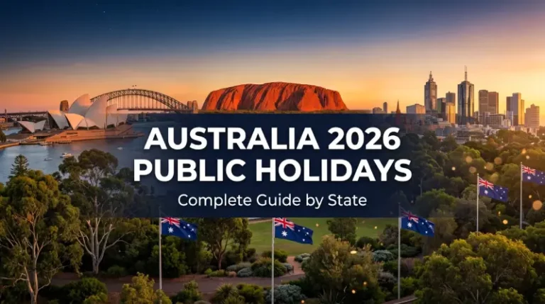 Australia 2026 Public Holidays