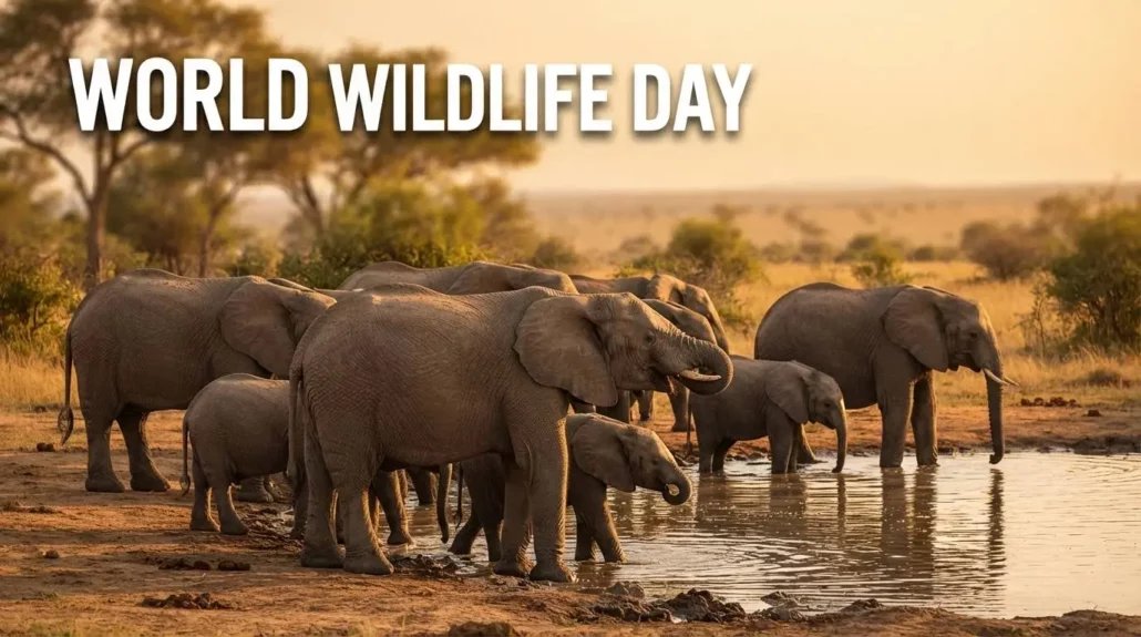 World Wildlife Day March 3 date calendar table 2026 to 2031